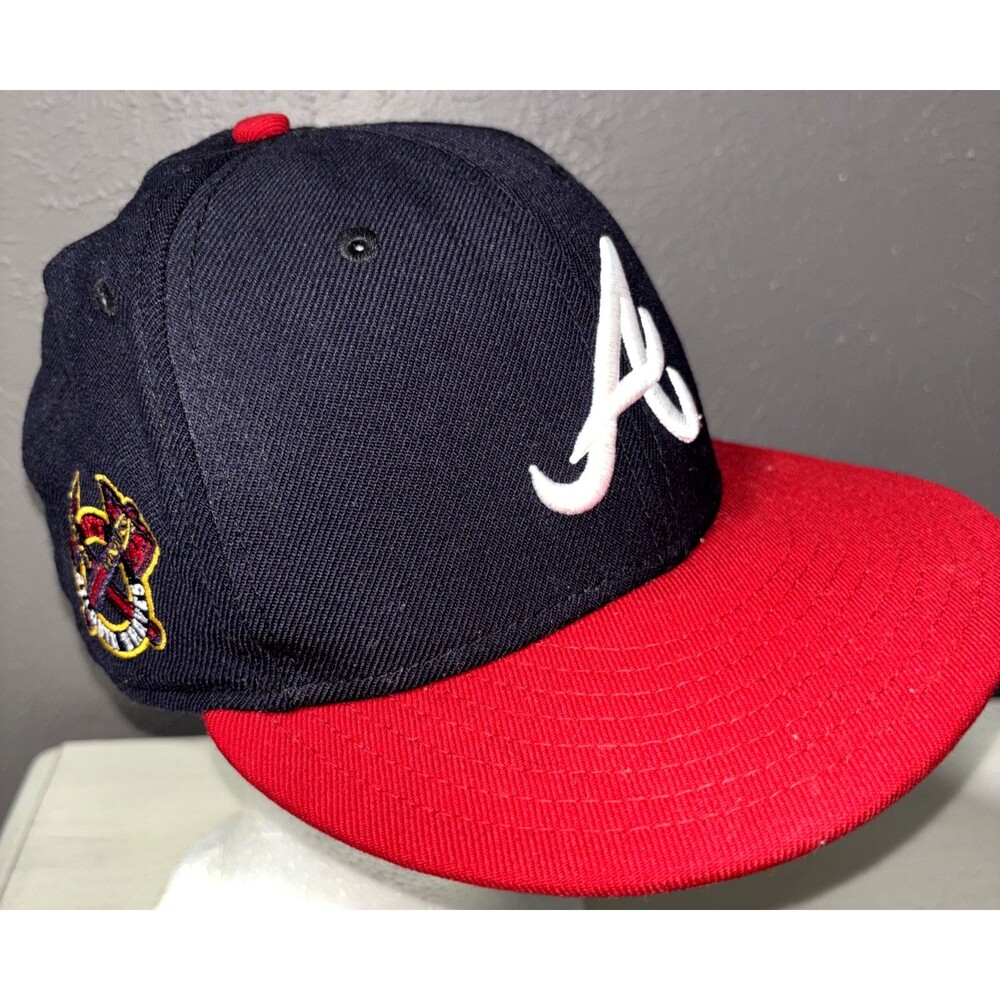 Atlanta Braves New Era 30th Season MLB Navy Blue Red 2-Tone